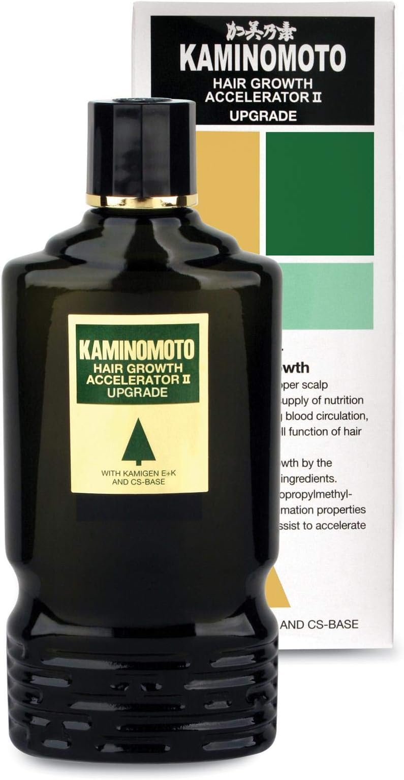 Kaminomoto Hair Growth Accelerator II 180ml - Accelerates Regrowth