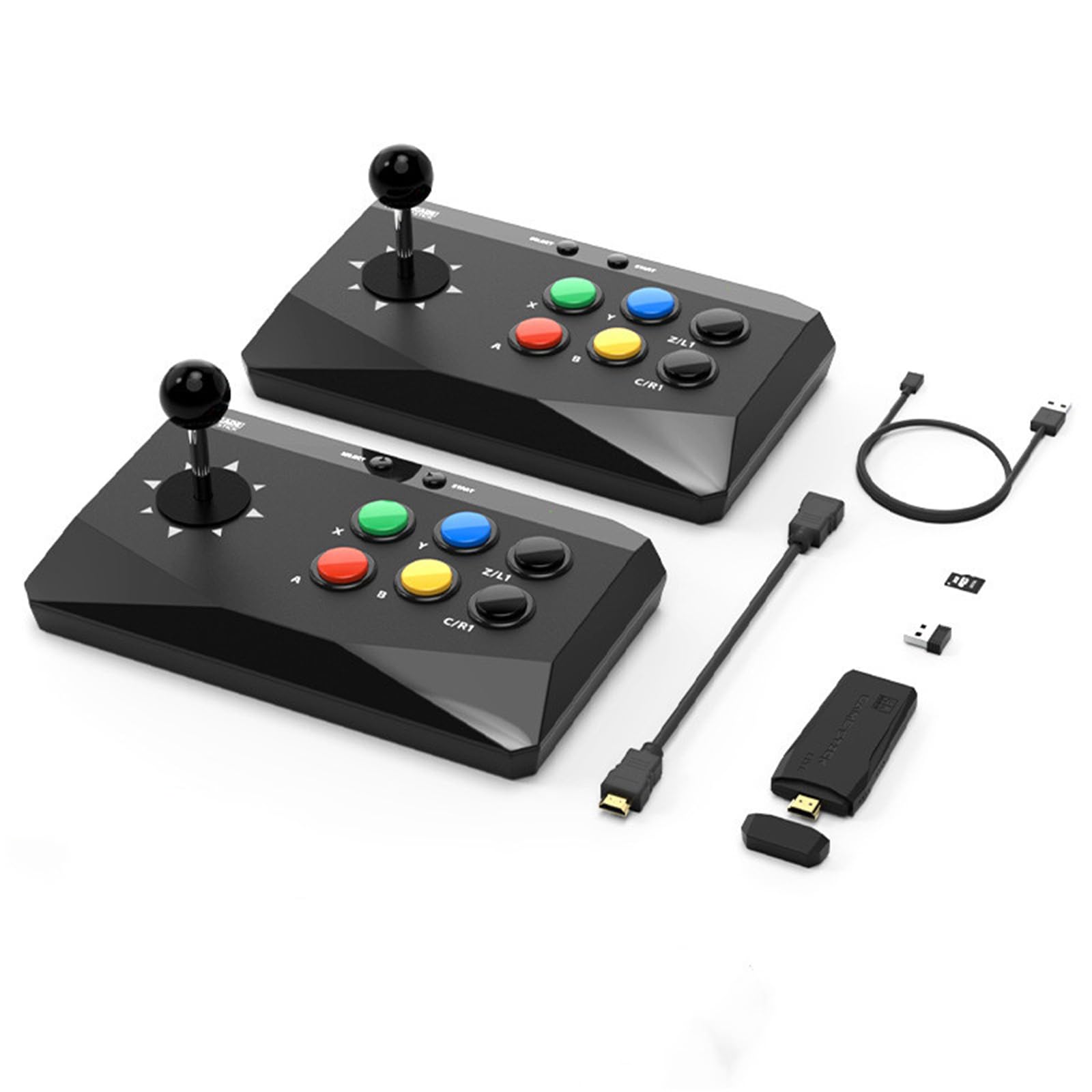 Y3 Arcade 4K Video Game Console with Game Arcade Keyboard Built-in 10000 Games Stick