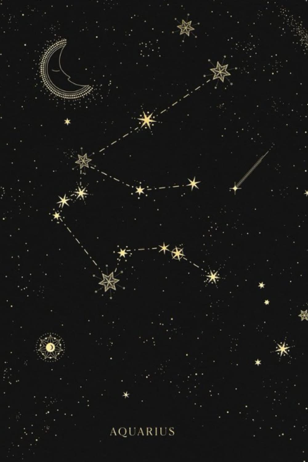 Aquarius Notebook: Astrology Journal | Aquarius Zodiac Book | 120 Lined Pages