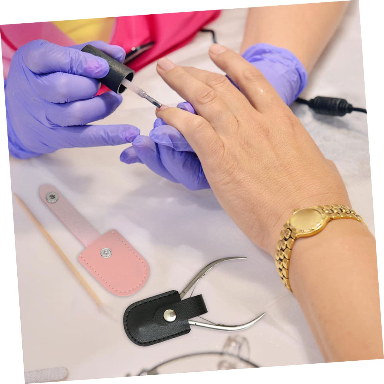 STOBOK 30pezzi Scissor Protectors Per Manicure Coperture Protettive Per Forbici e Tronchesine Per Uso Domestico e Professionale Facile Da Usare e Per Amici