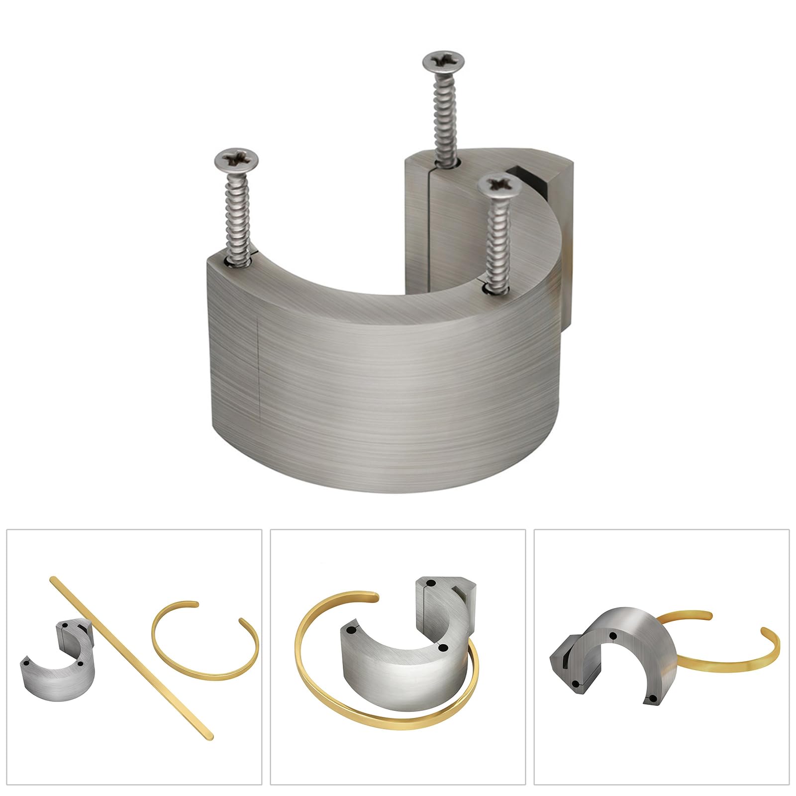 Herramienta de formación de acero inoxidable, accesorios de joyería, moldeador para diseñadores de joyas y pequeños estudios, ajustable