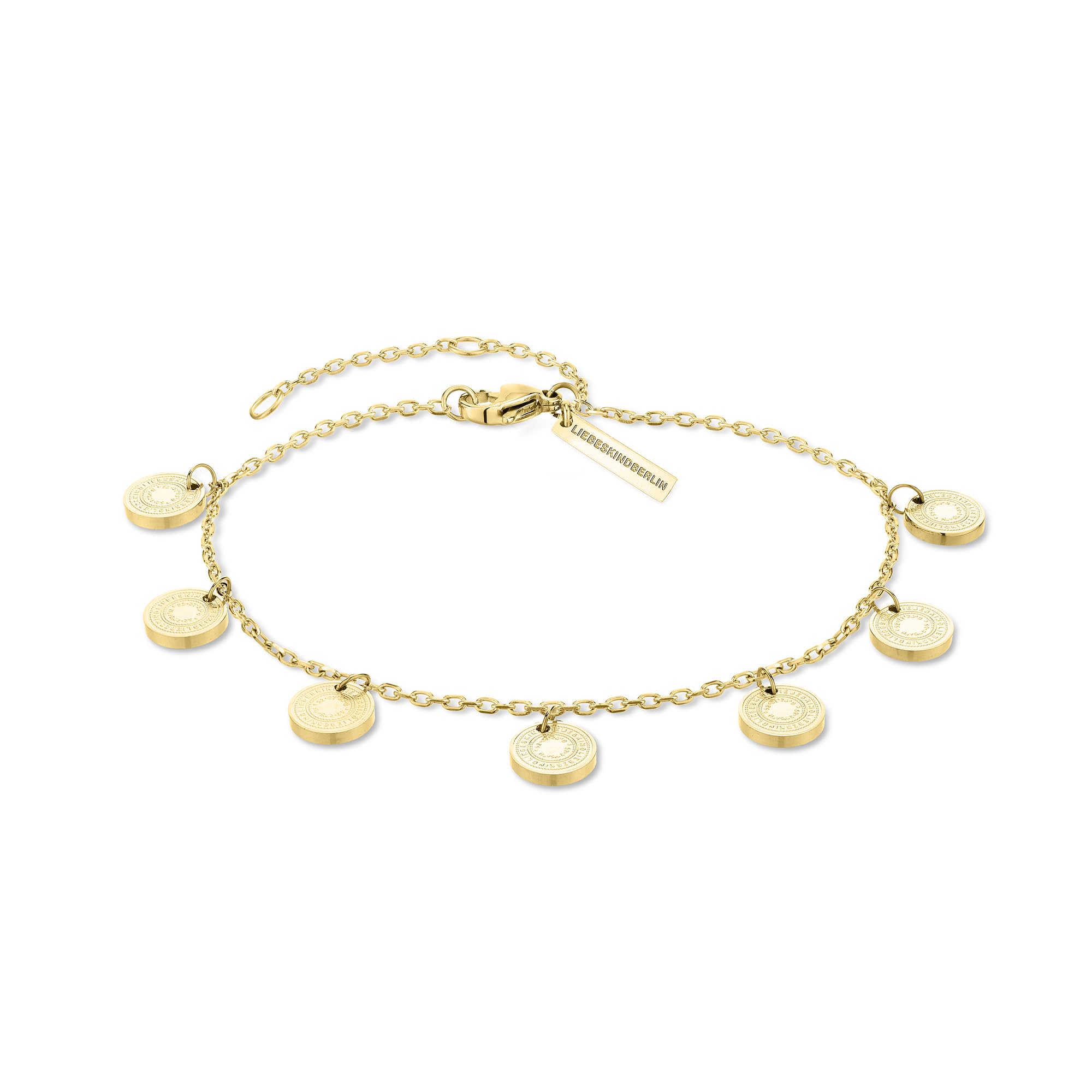 Liebeskind Berlin Ladies Bracelet LJ-1771-B-21 in Stainless Steel IP Gold