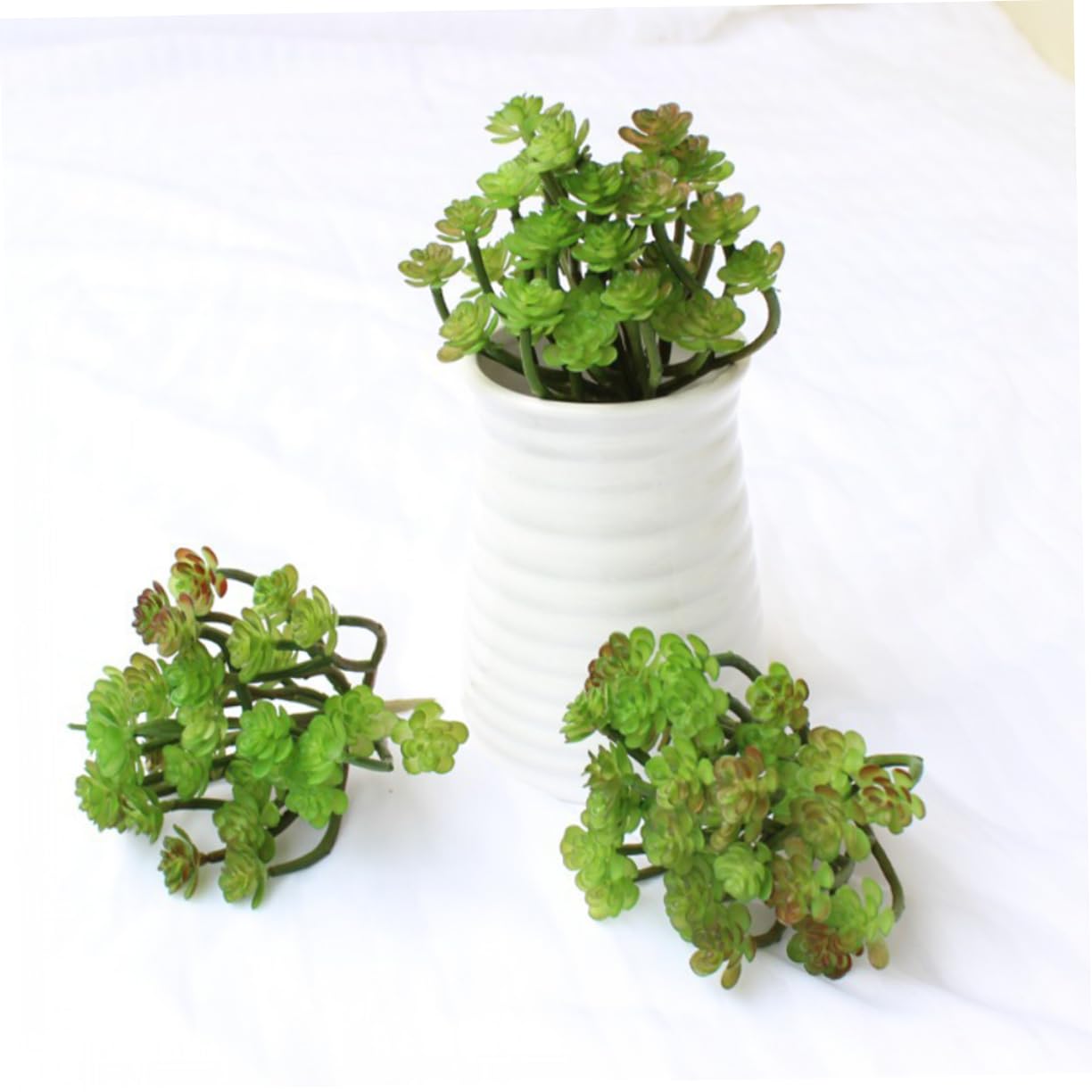 Cabilock Plantes Grasses Artificielles Fausses Succulentes Décorations Intérieures pour Arrangements Floraux