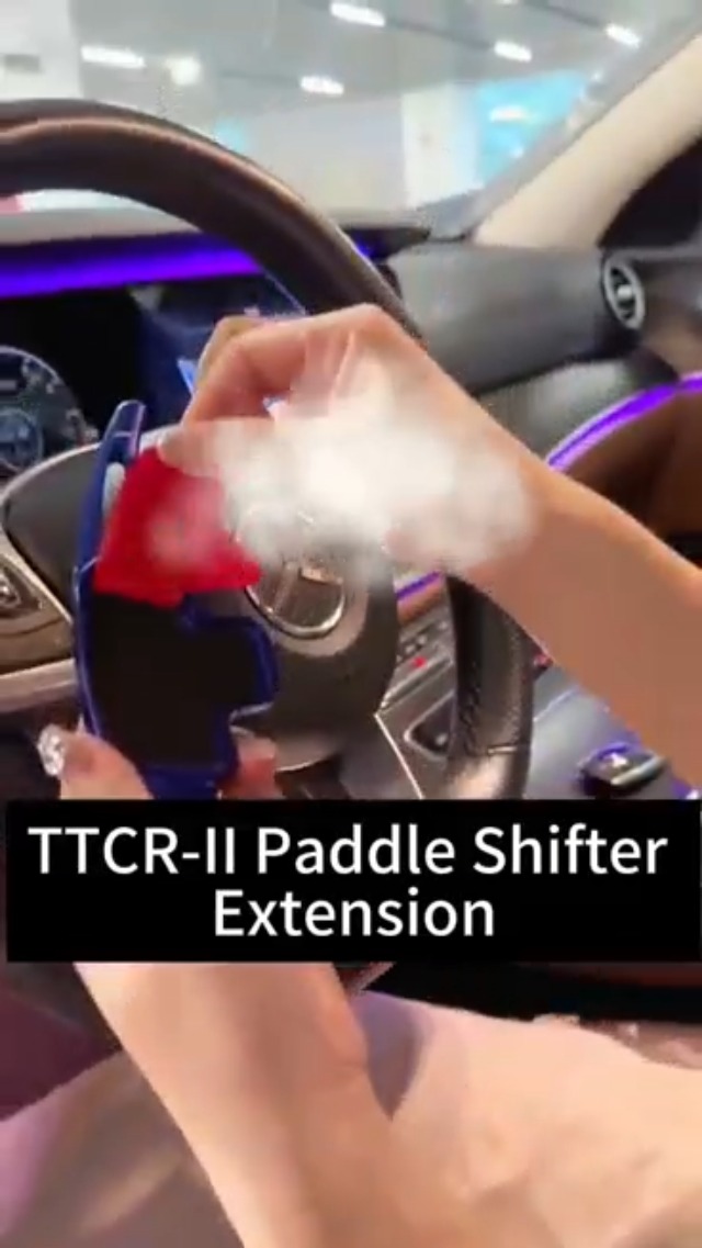 Estensioni Cambio Al Volante TTCR-II Per Mercedes Benz (non AMG) - Compatibile Con A, C, E, GLC, GLE E Altri Modelli 2015-2021