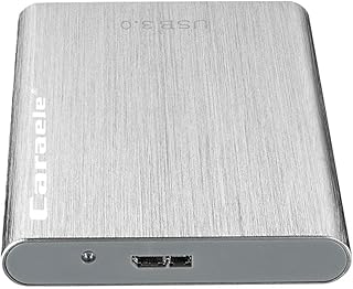 External HDD Hard Disk Drive Portable Drive Silver 500GB