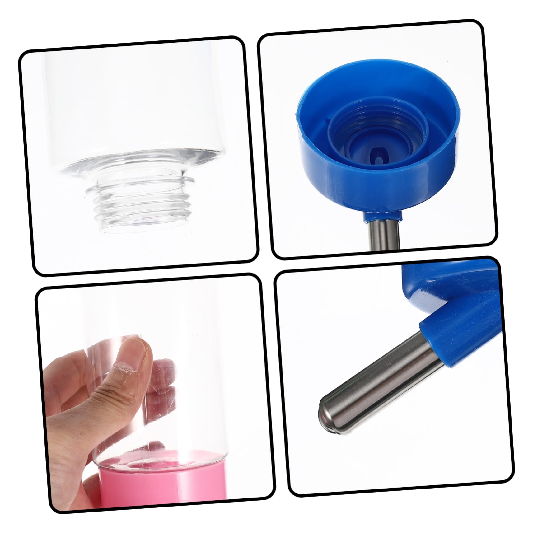 SUPVOX 6piezas Bebedero Automático para Diseño Colgante para Hámster y Conejos Dispensador De Agua De Suministro De Agua para