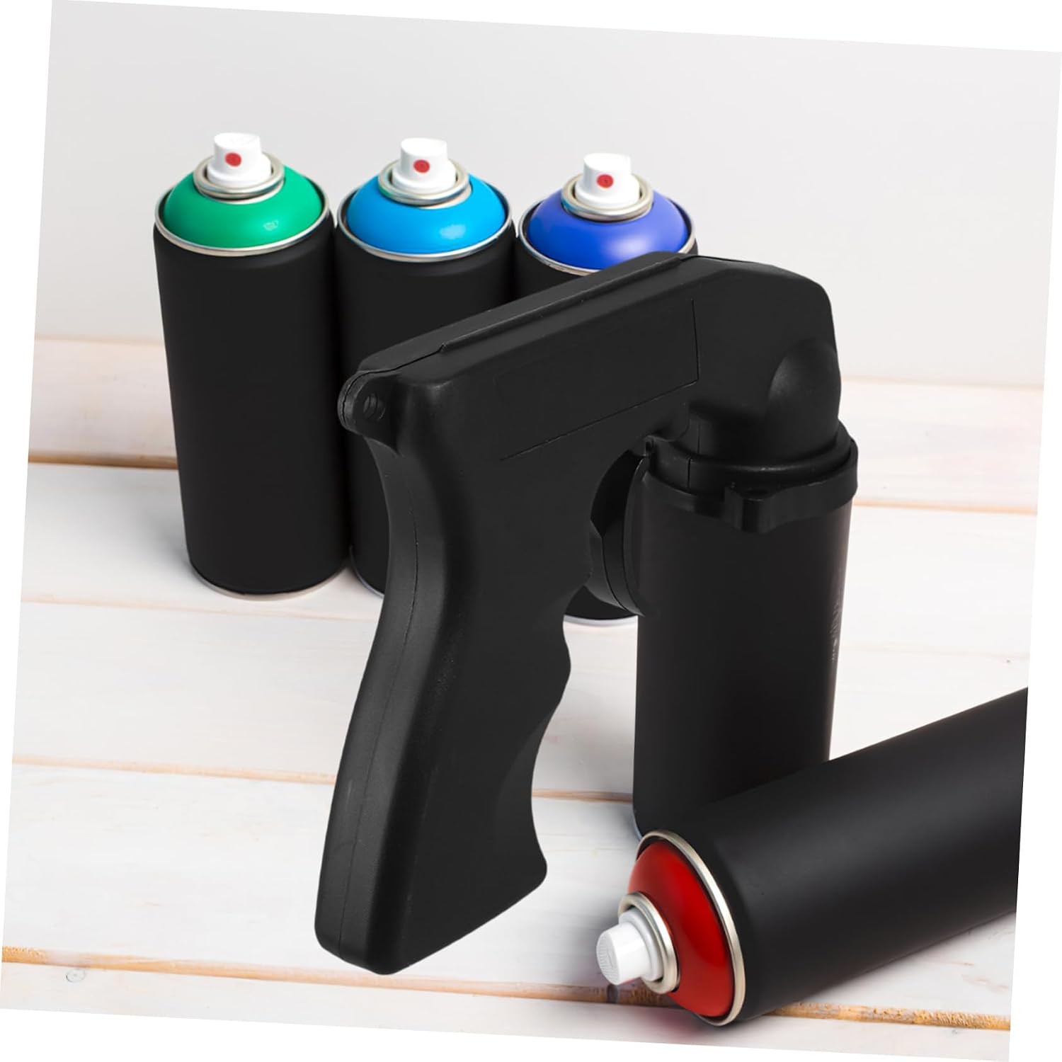 NUOBESTY Ergonomic Spray Paint Handle Plastic for Painting Aerosol Spray Can Holder Comfortable Trigger for Car Paint Sprayer