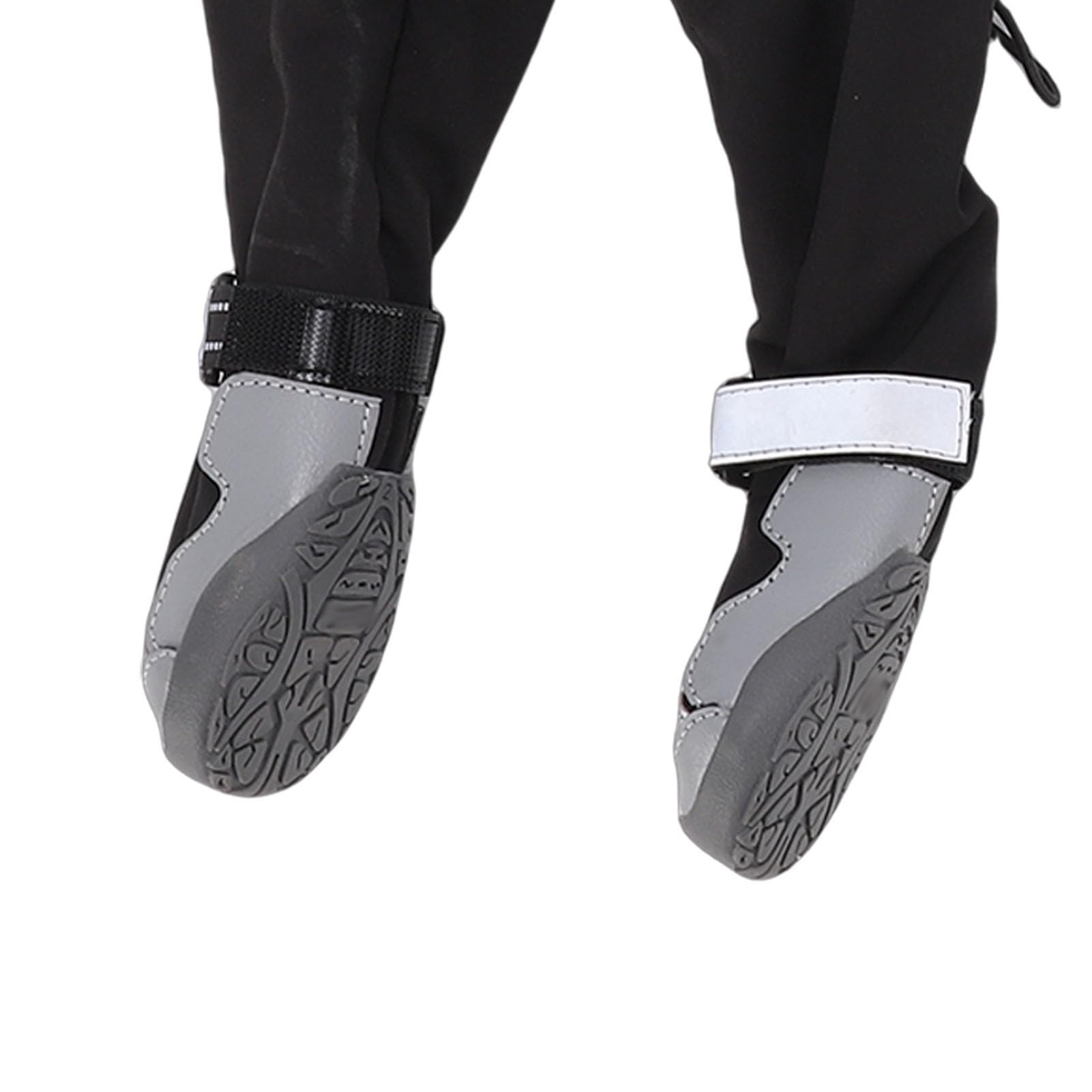 Chaussons à Bretelles pour Chien, Bottes de Neige Imperméables, Antidérapantes et Anti-saleté pour Chien, Bottes de Randonnée pour avec Sangle élastique Réglable pour l'hiver, Marche en (2:S)