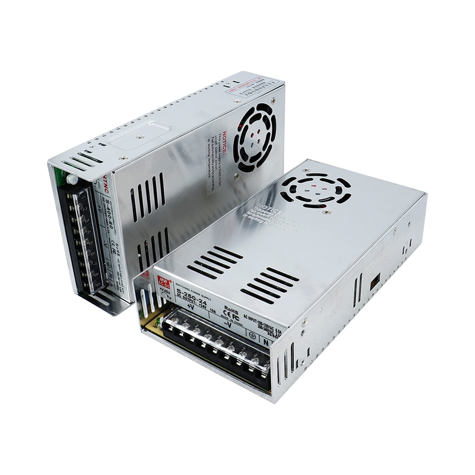 Alimentatore da Banco,Alimentatore da Laboratorio Alimentazione di commutazione 250 W-500 W AC110 / 220 V DC 12 V 24 V 36 V 48 V 60 V DC(60V_250W)
