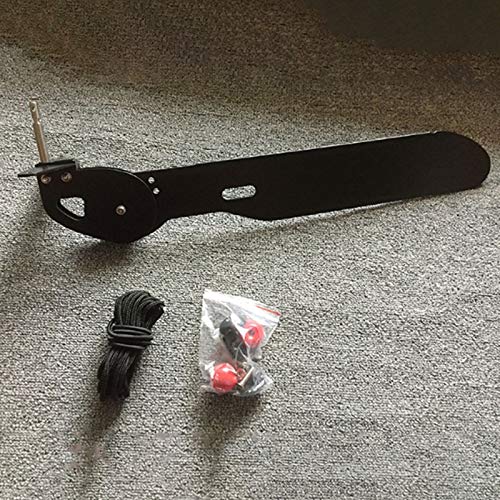 JVSISM Aluminum Alloy Marine Boat Watercraft Canoe Kayak Rudder Foot Control Direction Kit Sailing Boat Parts Steering System