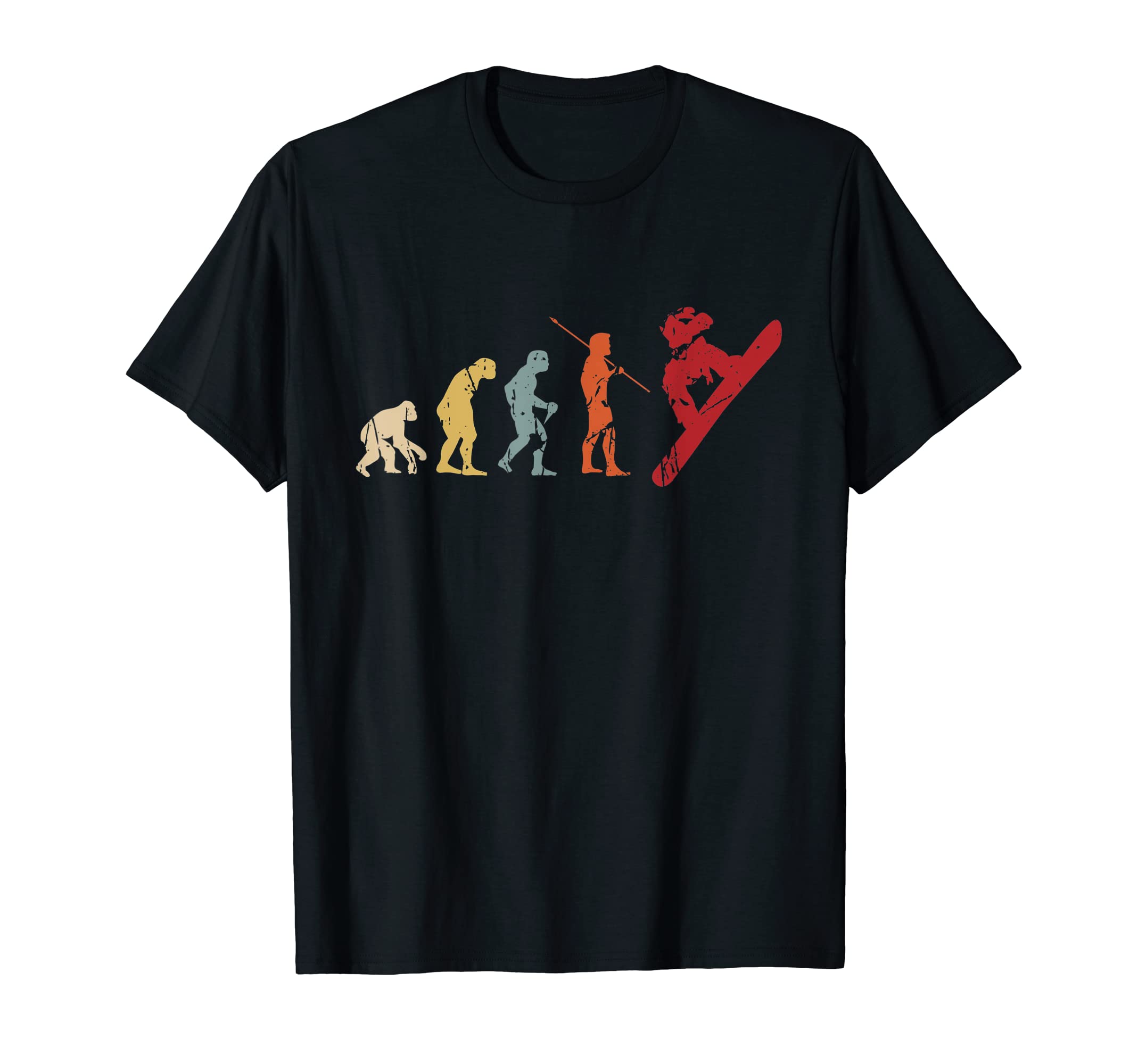 Snowboard Gift Ideas & Snowboarder ClothingSnowboard Evolution Gift T-Shirt