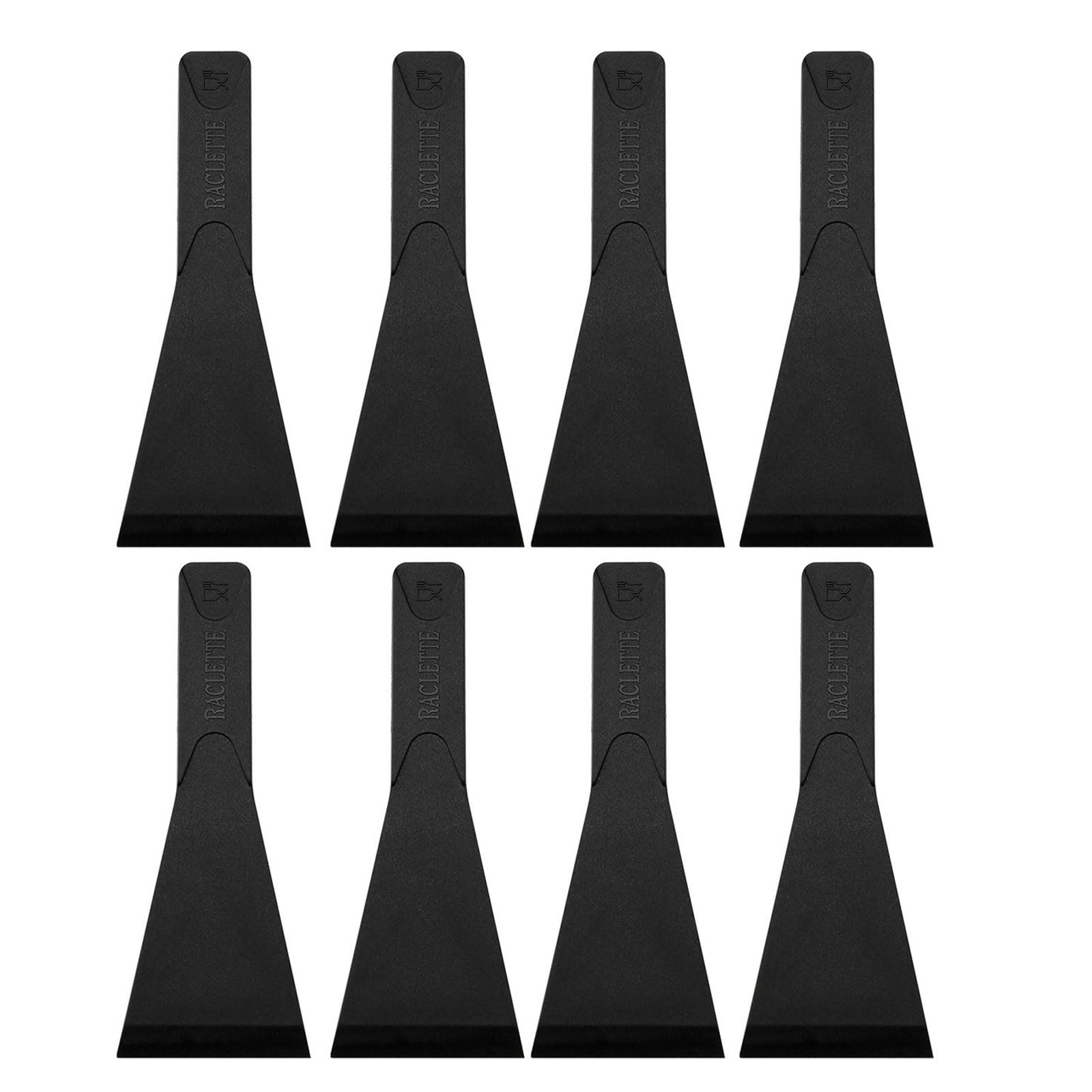 ZEPFJHE Multiple Purpose Nylon Cheese Scrapers Tool for Fondue Cooking Grilling and Food Preparation Cheese Spreader Spatula