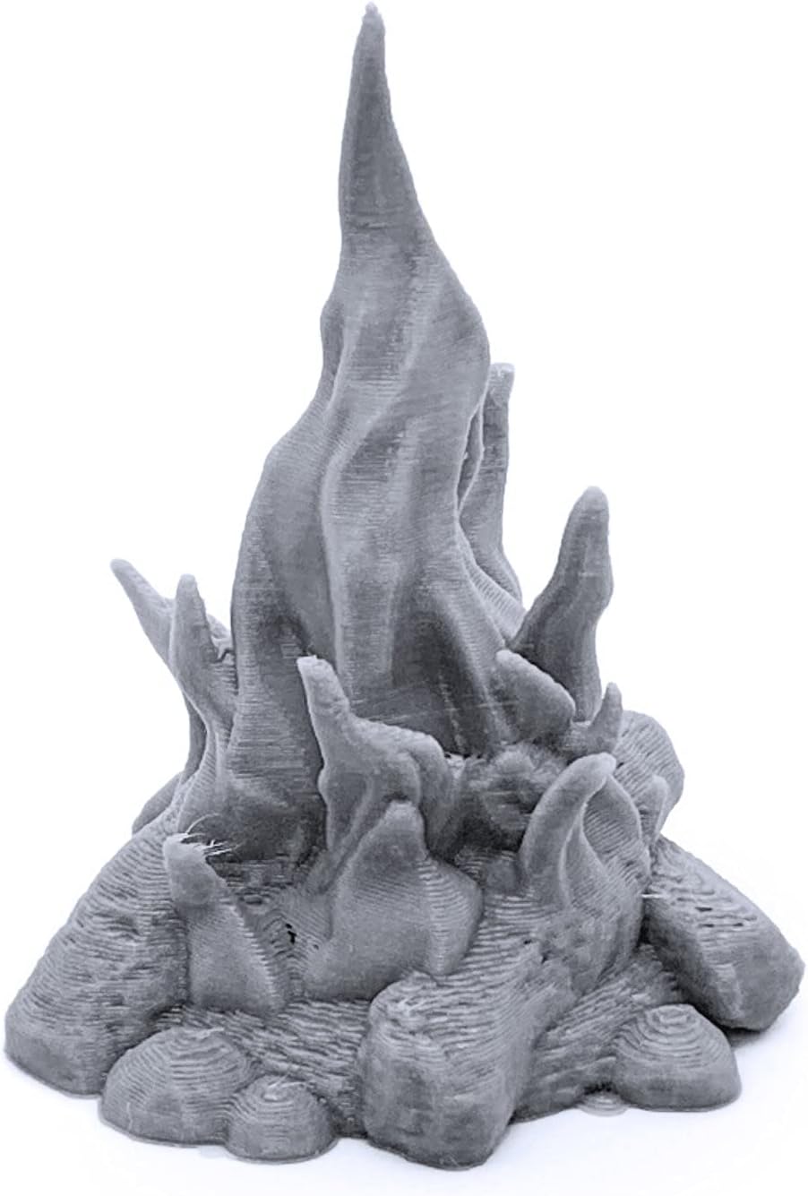 EnderToys Hill Giant Bone Fire Pit, 3D Printed Tabletop RPG Scenery and Wargame Terrain for 28mm Miniatures