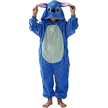 Unisex Children Animal Onesie Pajamas,Kids Flannel Halloween Cosplay Costume/Homewear/Sleepwear
