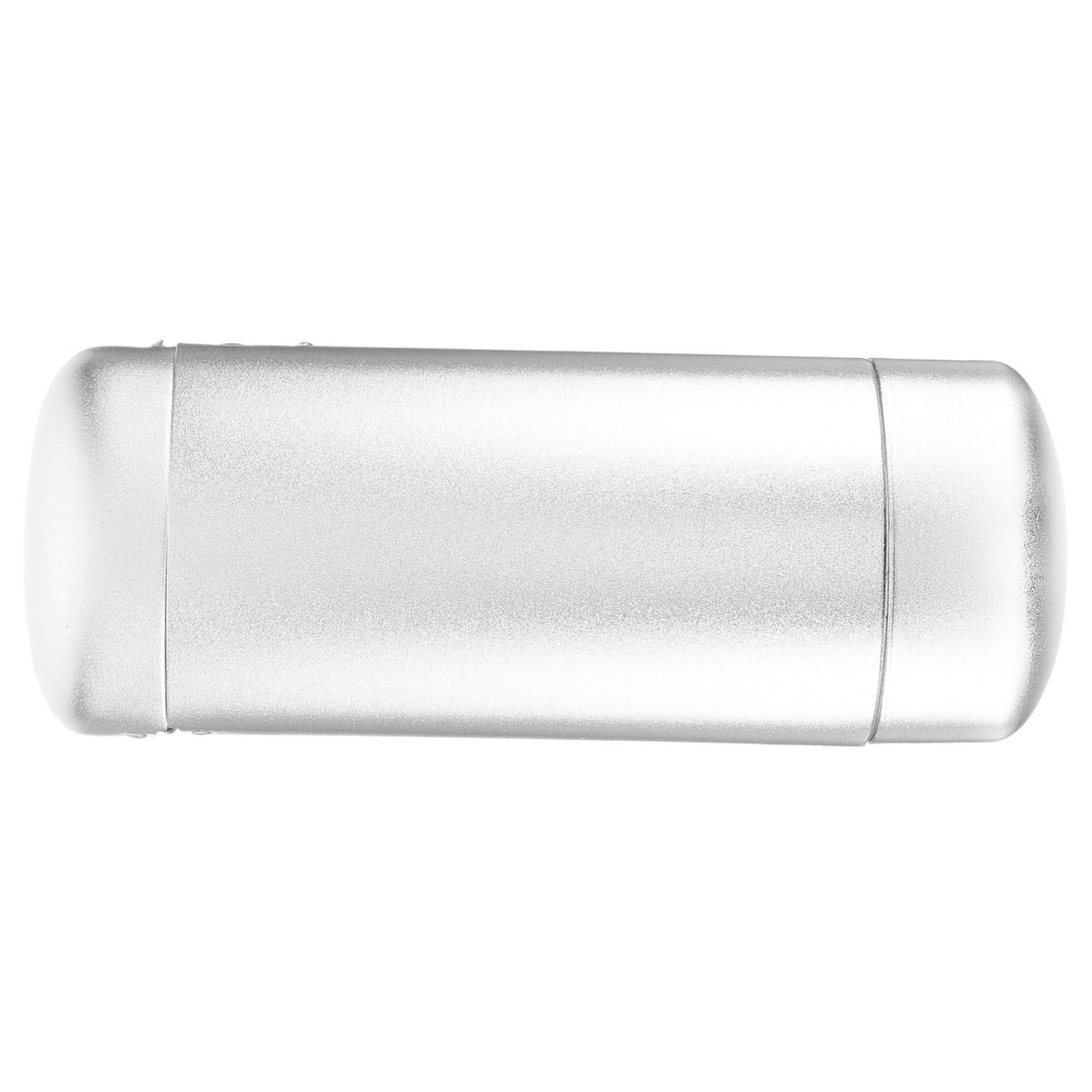 Homoyoyo Custodia Per Occhiali in Alluminio Astuccio Caso in Alluminio Porta Occhiali Custodia Per Occhiali Da Sole Custodia Rigida Per Occhiali Protettivo Lucido Lega Di Alluminio Argento