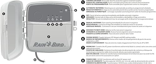 Miniatura 6 de Rain Bird Controlador residencial RC2 de 8 estaciones conectado  RC2-8