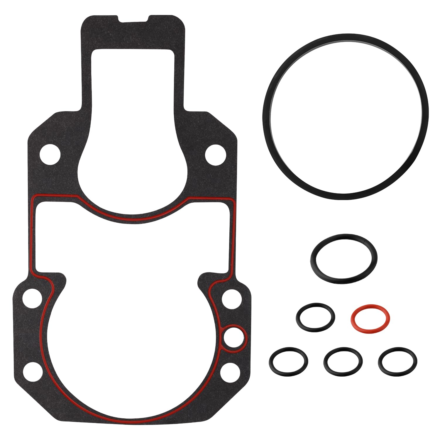 94996Q2 Sterndrive Outdrive Mounting Gasket Set Outboard Motor Mounting Gasket for MerCruiser R MR and Alpha Gen I and II Drives 2619