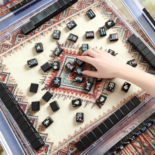 Juego de fichas American Mahjong 166 piezas 1.2 pulg miniatura 5