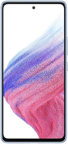 Miniatura 2 de Samsung Galaxy A53 5G (SM-A536E/DS) Dual SIM, 128 GB 6 GB RAM, GSM desbloqueado de fábrica, versión internacional - No hay garantía - (azul aguante)