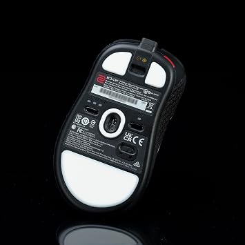 V2 Mouse feet for Zowie EC1CW / EC2CW / EC3CW | Smooth Glide | Rounded Edges | Anti-Dust | Pro Gamer Approved - 0.7mm Pure PTFE Gaming Upgrade Skates 2-Pack
