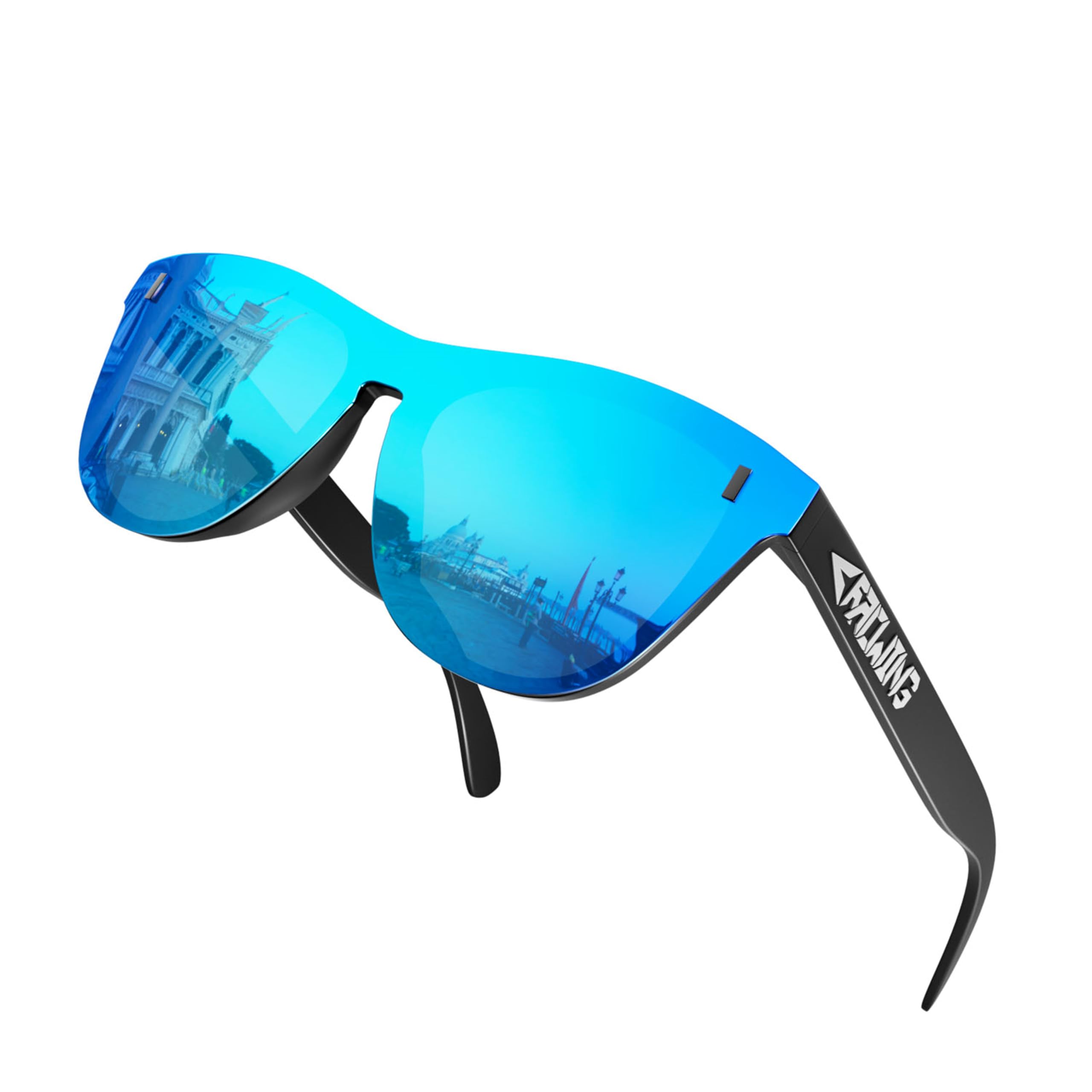 ROCKNIGHT HD Polarized UV400 Protection Anti Glare Sunglasses TR90 Frame Lightweight Beach Driving