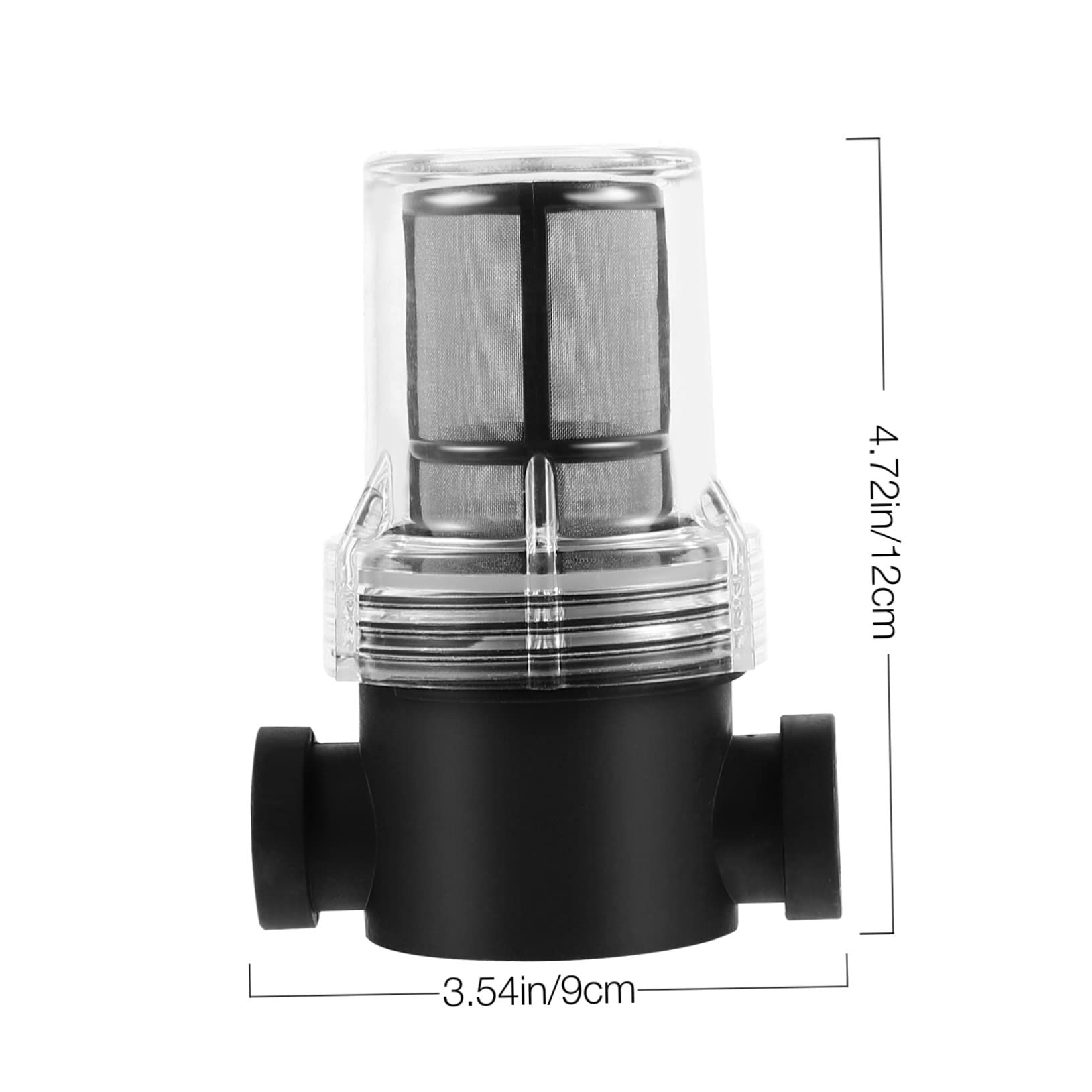 Hemobllo Inline Mesh Strainer with Mesh Screen for Water Pump Easy Install Pre-filter for Garden Hose to Protect Pressure Washer from Debris and Grit