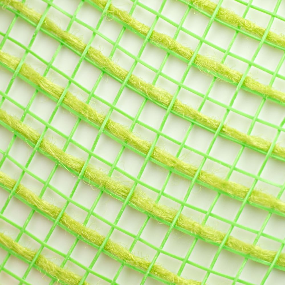 Craig Bachman 10.5 Faux Jute Mesh: 10 Yards (Fresh Green) Floral Arrangement, Gift Wrapping, Fabric Craft Jute Mesh Ribbon