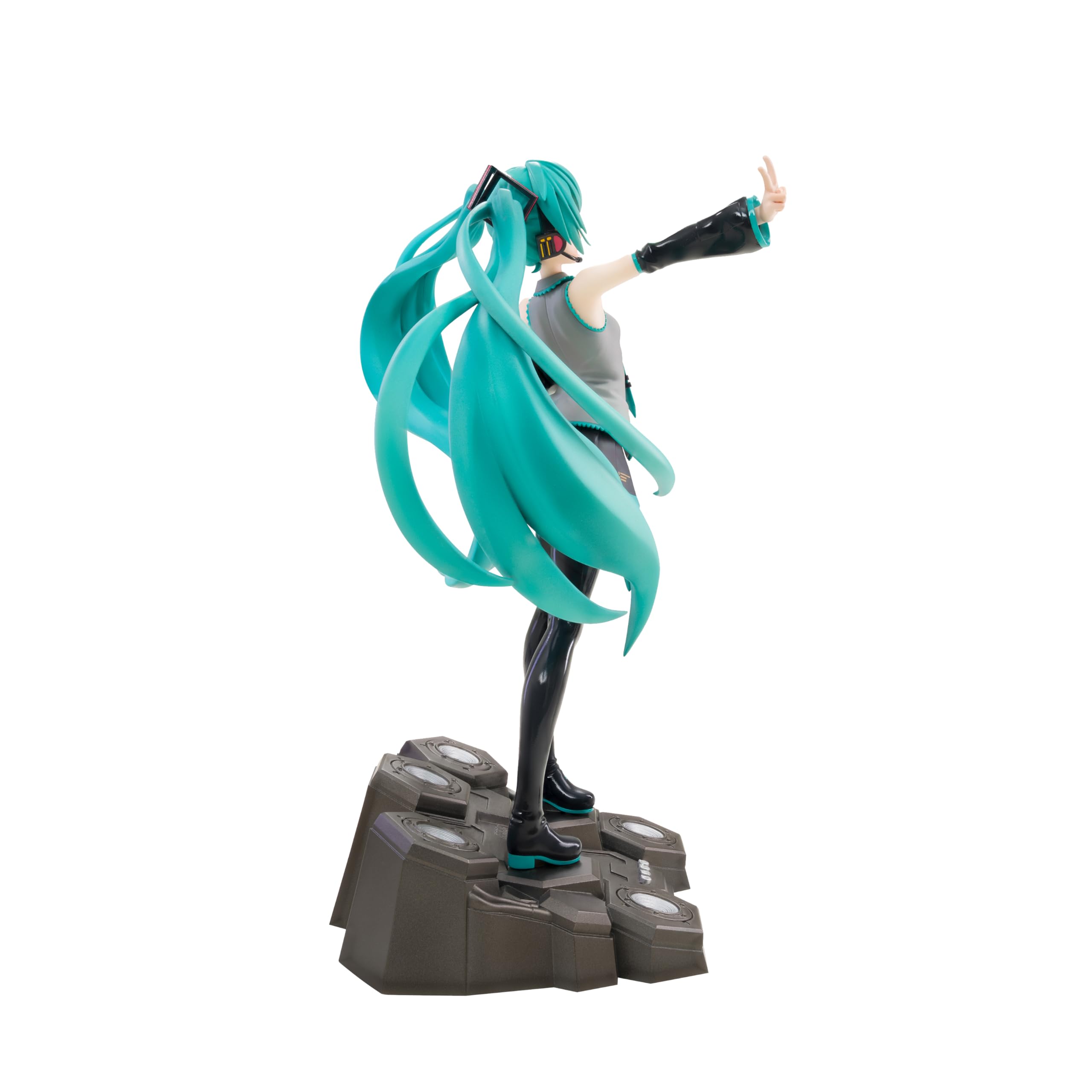 ABYstyle Studio – Figurine Hatsune Miku 1/10 « Clin d’œil » 18–24 cm – Produit Officiel – PVC Haute qualité