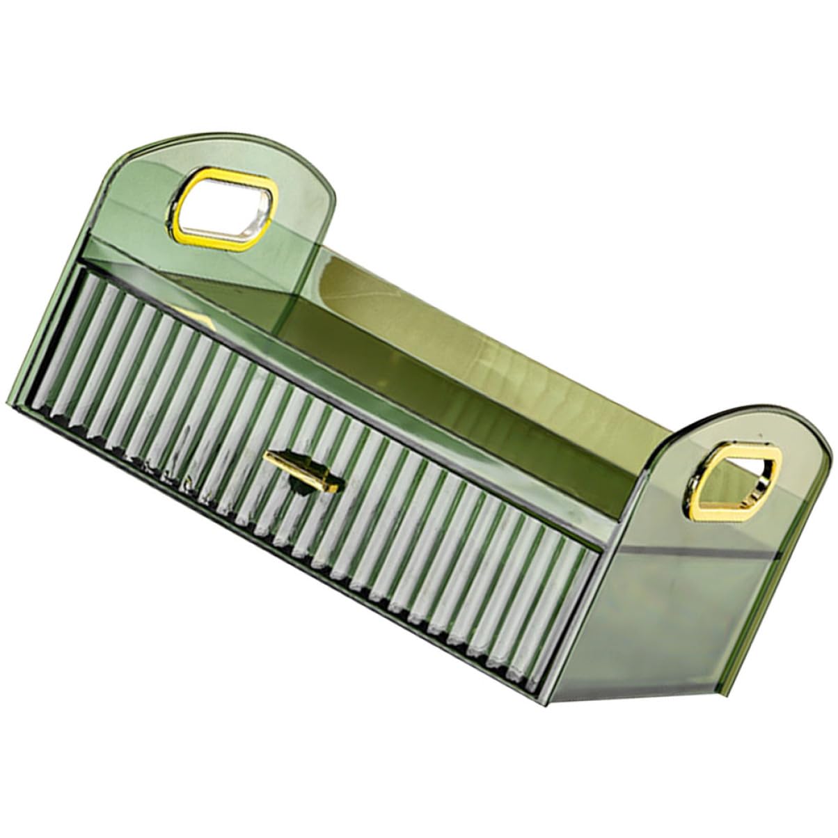 Organizzatore per Cosmetici Cassetto, Verde, PET