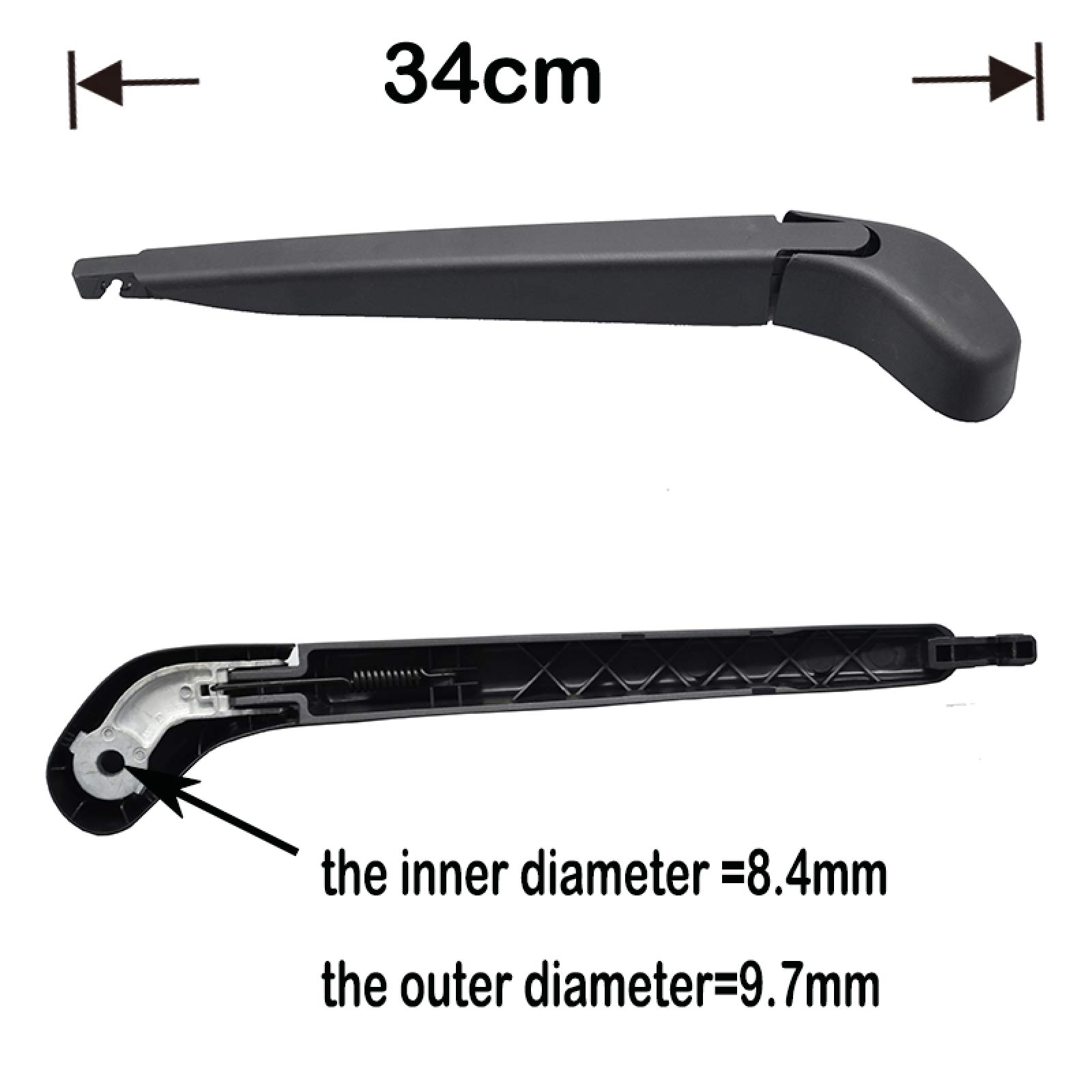Braccio Tergicristallo Sinistro Per Sprinter – Ricambio OE 9018200044, Resistente Al Calore E Silenzioso