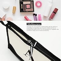 Vista 11 de Monogrammed for Women Initial bridesmaid gifts, Personalized monogram Monogram Cosmetic Bag,Travel Makeup Bag Suitable for Wedding weekend Beach