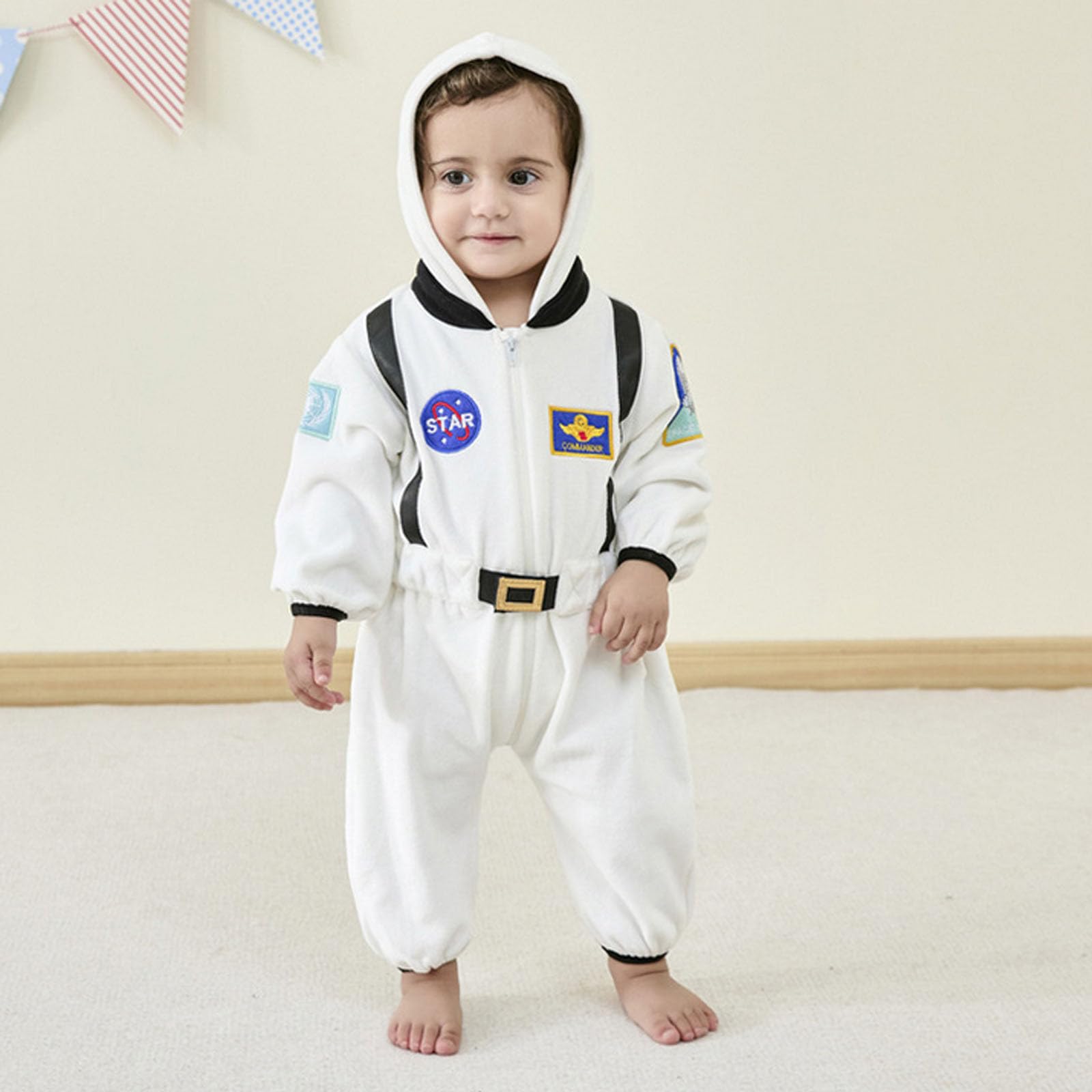 Dirndl Bluse Damen Trachtenbluse Dirndl Dirndlbluse für Oktoberfest Karneval Jumpsuit mit Hoodie Cosplay Weltraum Outfit für galaktische Abenteuer bequemer Stoff ideale Verkleidung Kinderpartys