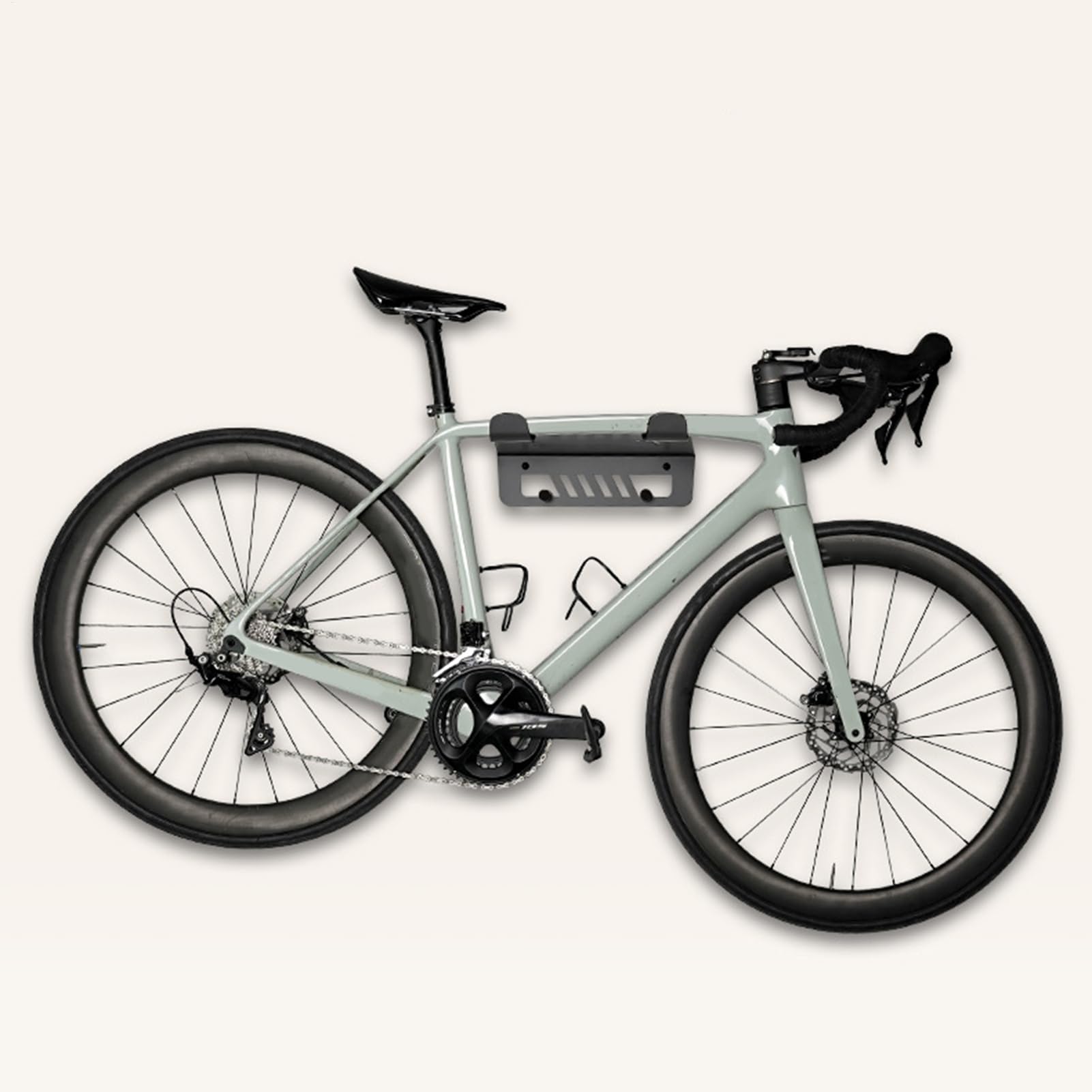 Gancio portabici a parete Organizer Verticale Stabile Per Biciclette | Supporto A Parete Per Biciclette Adatto Al Garage Organizzatore Per Biciclette Compatibile Soffitto Verticale A Parete Per
