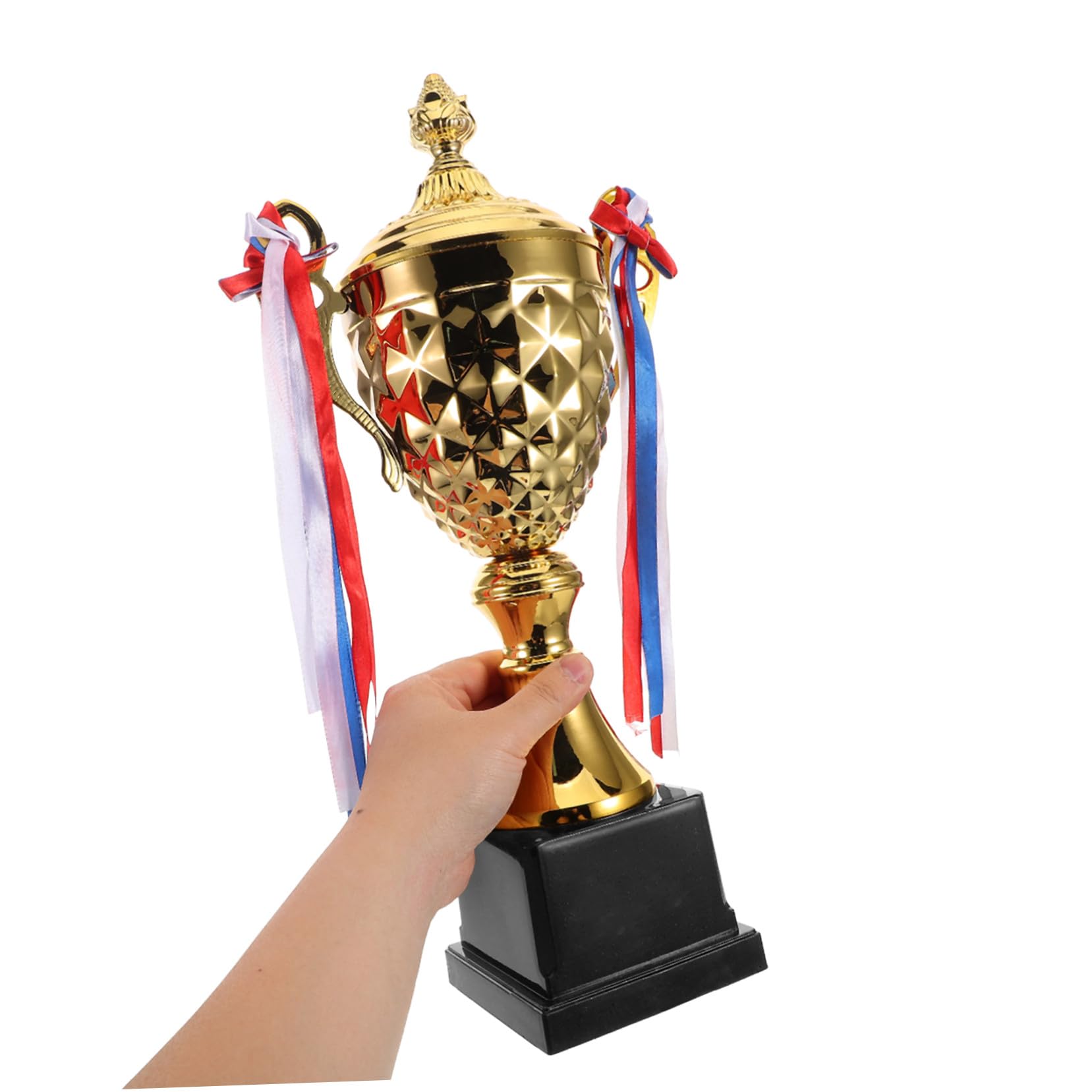 Kisangel Metallpokal und Langlebiger Haltbarkeit mit Klassischer Form Eleganter in Gold für Athleten für Basketball und Award Wettbewerbe