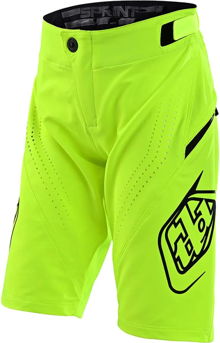 Troy Lee Designs Sprint Short - Boys' Flo Yellow, 24