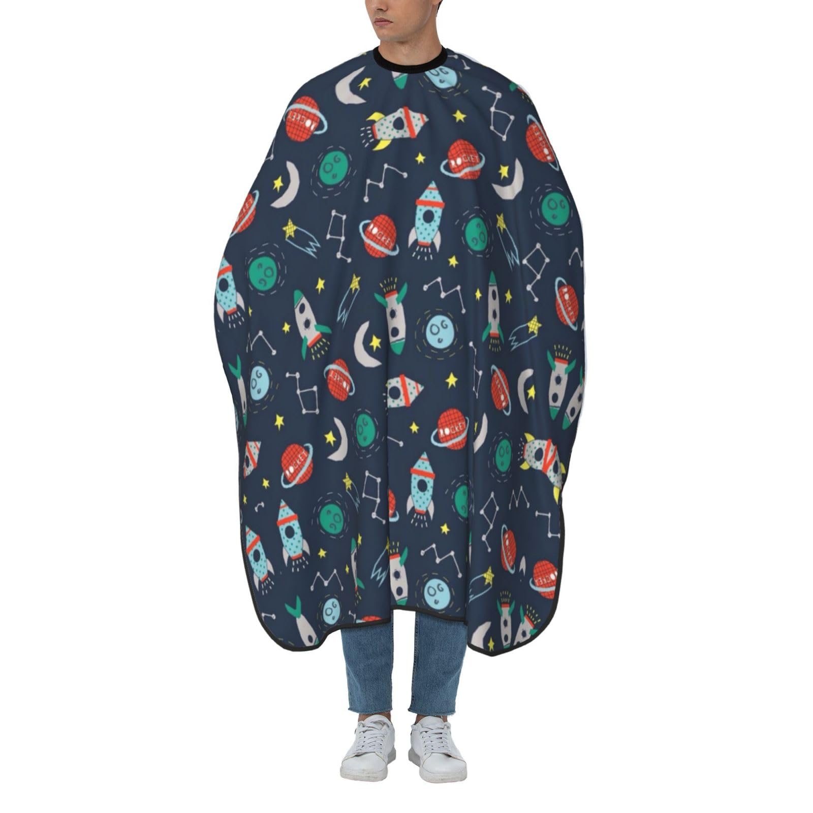 Cape de coupe de cheveux BONDIJ imperméable et réglable pour salon - 8