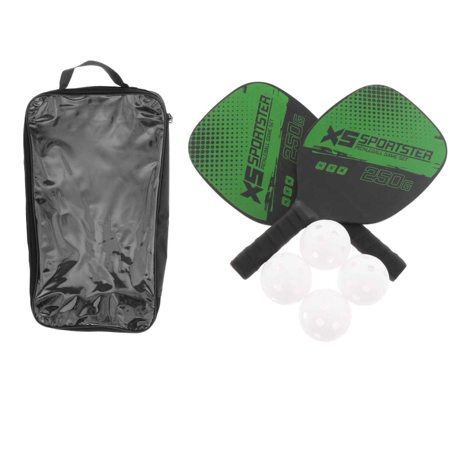 MERISHOPP Deluxe Pickleball Paddles Set Includes Wood Rackets 4 Balls and Storage Bag|Sporting Goods|Tennis & Racquet Sports|Other Tennis & Racquet Sports-picture-50