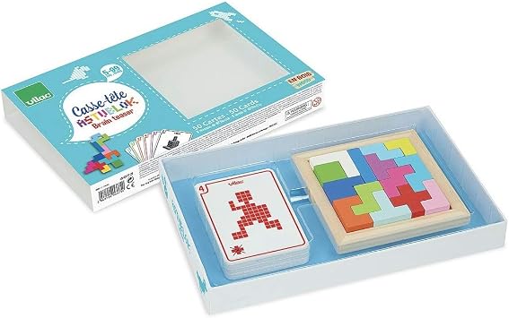 Vilac Astublok Brain Teaser 3 Boyutlu Bulmacalar