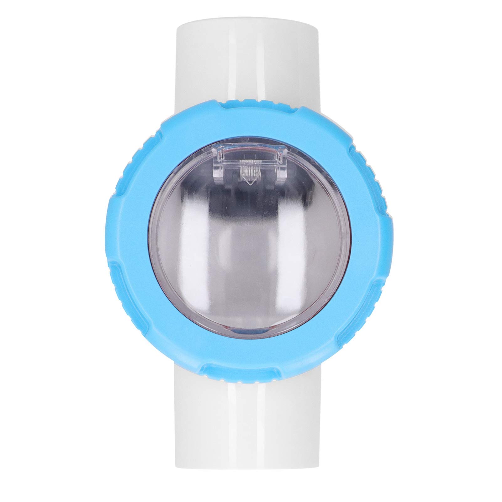Válvula de retención Visible para Piscina de 2 Pulgadas, válvula de retención de ABS y PVC, Accesorios antirreflujo para Piscinas y saunas
