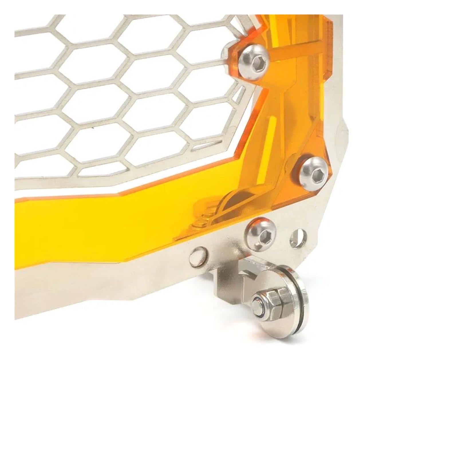 MSA Grille De Phare Moto Avec Vis De Fixation En Acier Inoxydable Pour