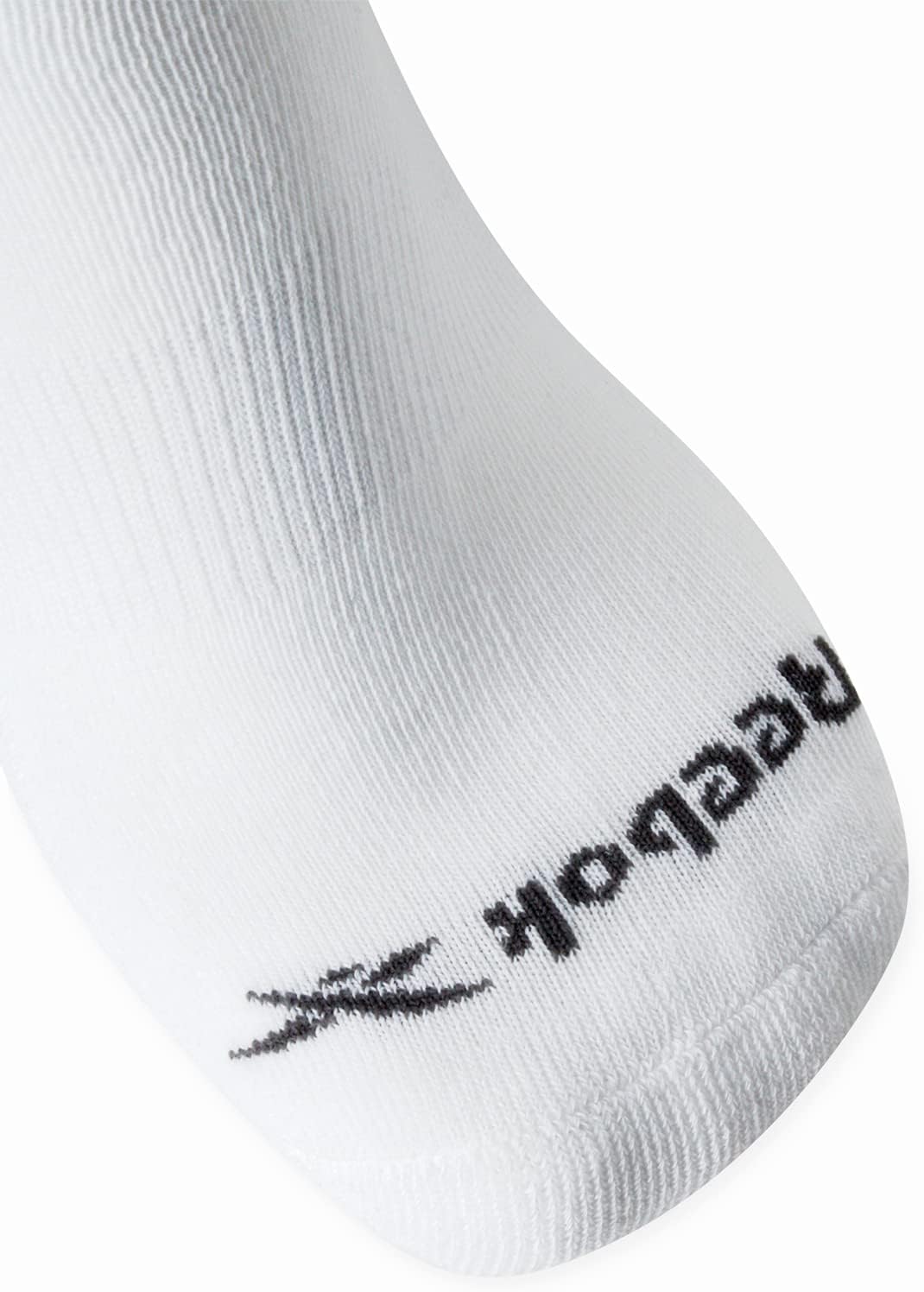 Reebok Mens Crew Socks - Moisture Wicking Athletic Cushioned Socks, 5 Pack | Stretch Performance, Reinforced Heel & Toe, Arch Support, Mid Calf Stay-Up Cuff, Shoe Size 6-12.5