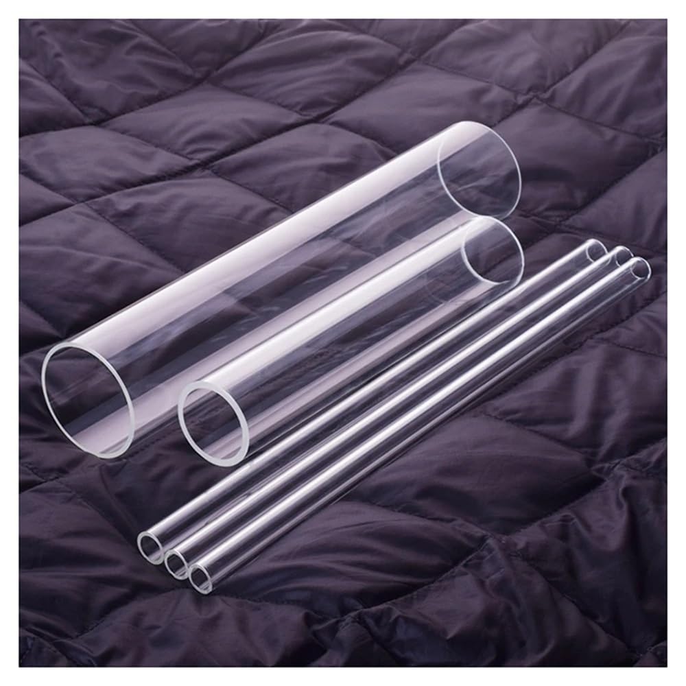 Attrezzature e forniture di laboratorio 5 tubi in vetro borosilicato ad alto tenore di carbonio, diametro esterno 25 mm, spessore 1, mm/3, lunghezza 50 mm/95 mm/120