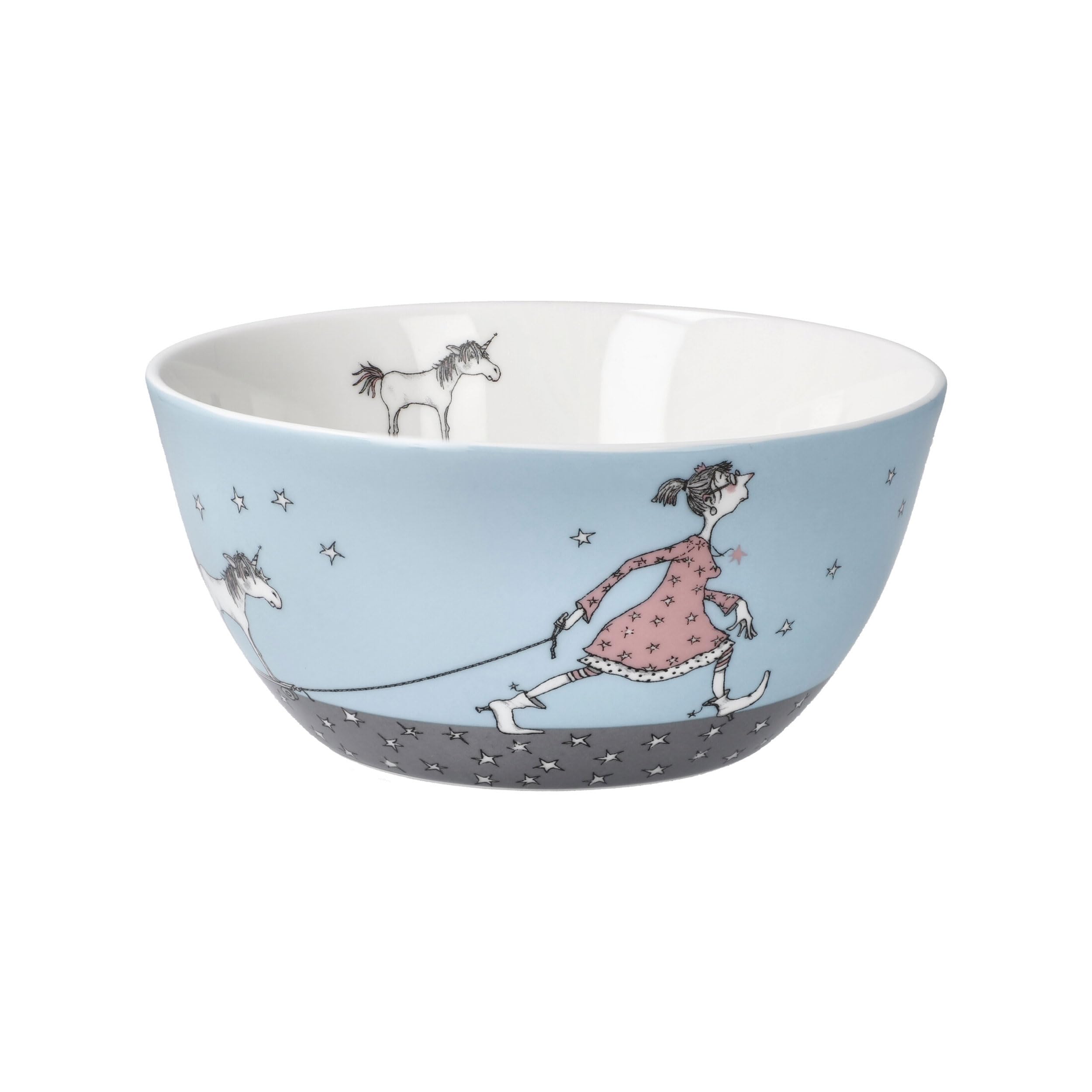 Goebel 27-001-21-1 Artist Bowl to Collect 'Die sind doch alle verrückt' by Barbara Freundlieb Fine Bone China 15 x 7 cm