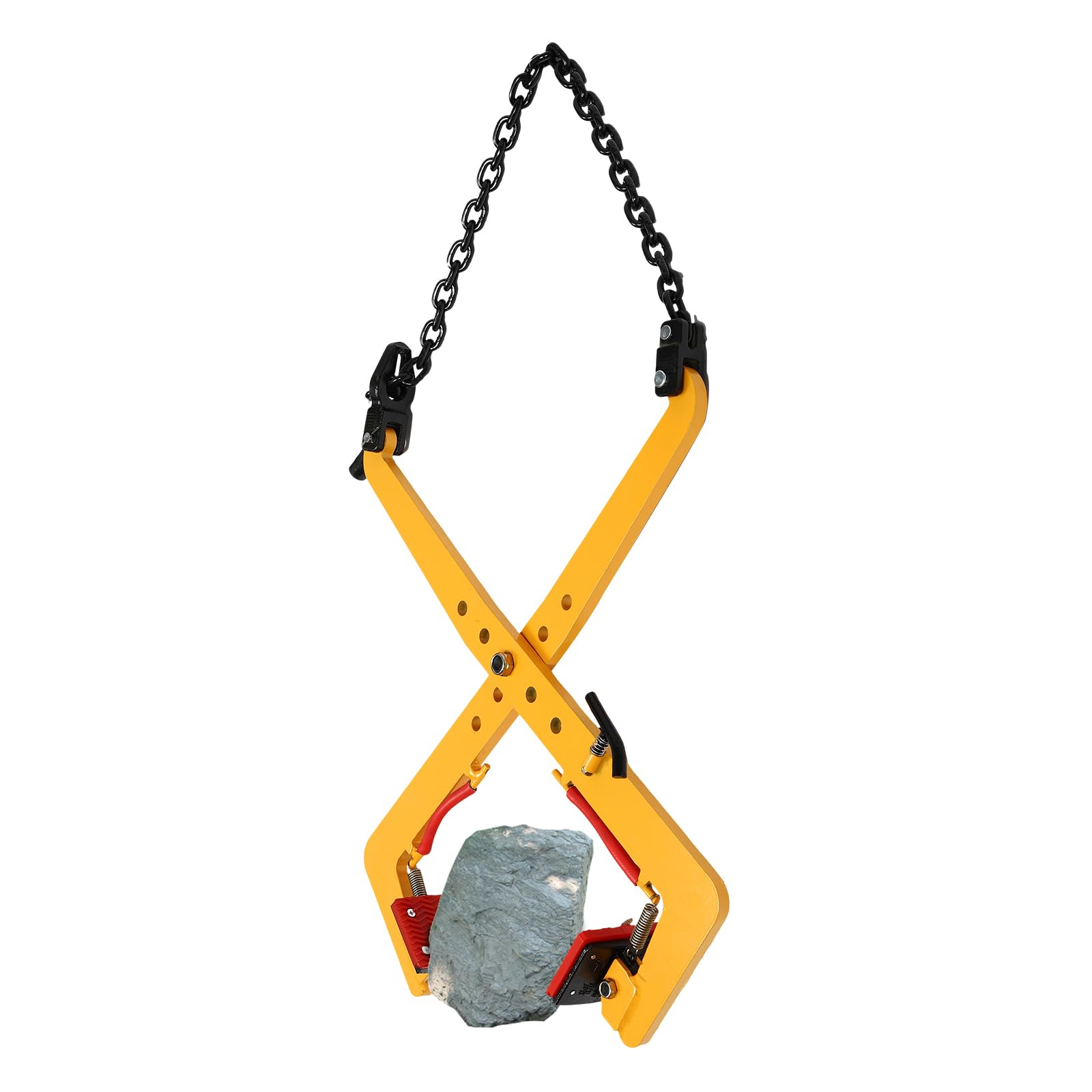 Pinza Per Bordi Pietra - 350kg, Acciaio, Apertura 11.81-20.08cm, Giallo, Per Sollevamento - Foto 11