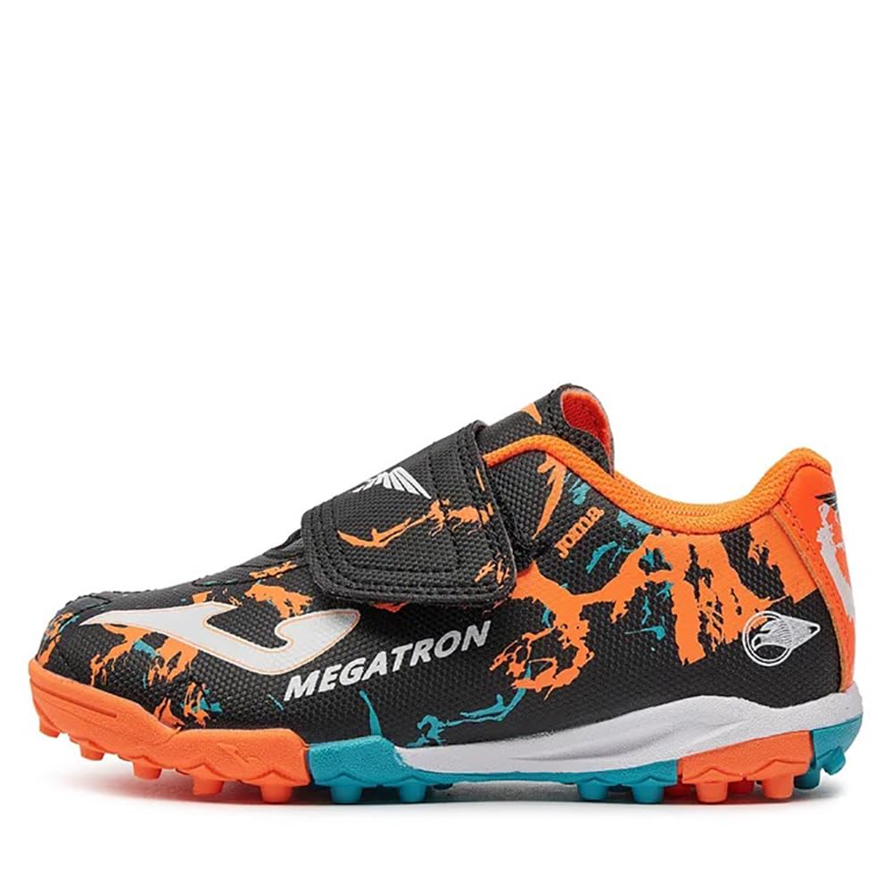 JOMA JOMA - Zapatilla MULTITACO Megatron JR 2401 Negro Turf con Velcro MEJS2401TFV para: Niños Color: Negro Talla: 34