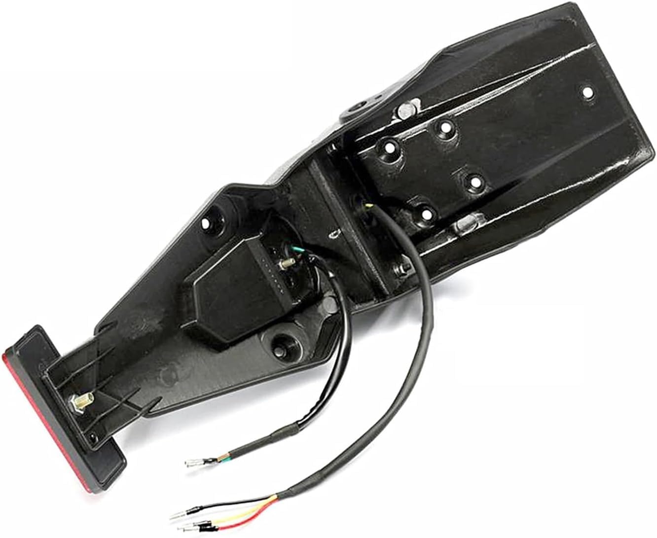 Fanale posteriore per moto Per Fanale posteriore per parafango moto fuoristrada 12v Parafango posteriore LED Luce freno Stop Luce targa Moto Moto da Per Cross Luci posteriori