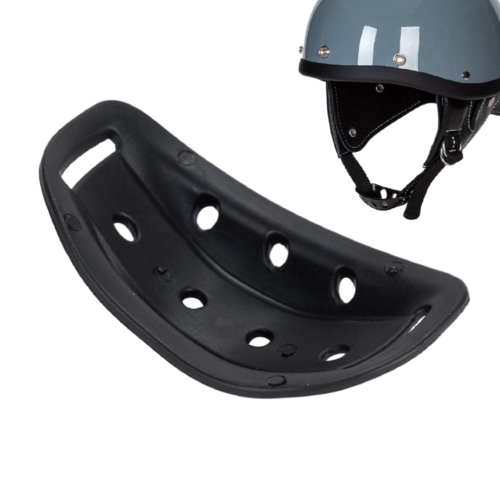 Casqueur du Menton - Coussin De Protection en Silicone | Padin Au Salon du Cycle Polyvalent | Accessoires De Conduite Durables De Sécurité Repos De Sécurité pour Le Vélo, La Moto, Le Skateboard