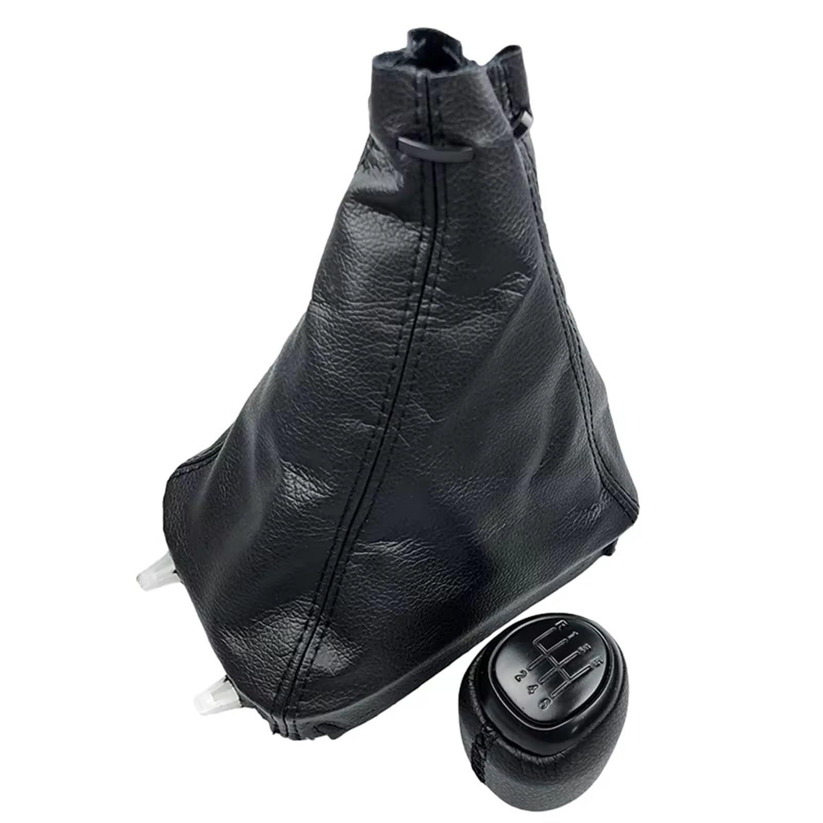 PDURMBUAB Gear Shift Knob Manual Gear Shift Knob Shifter Gaiter Boot Cover Cars Accessories for 93 9-3 SS 2003-2012