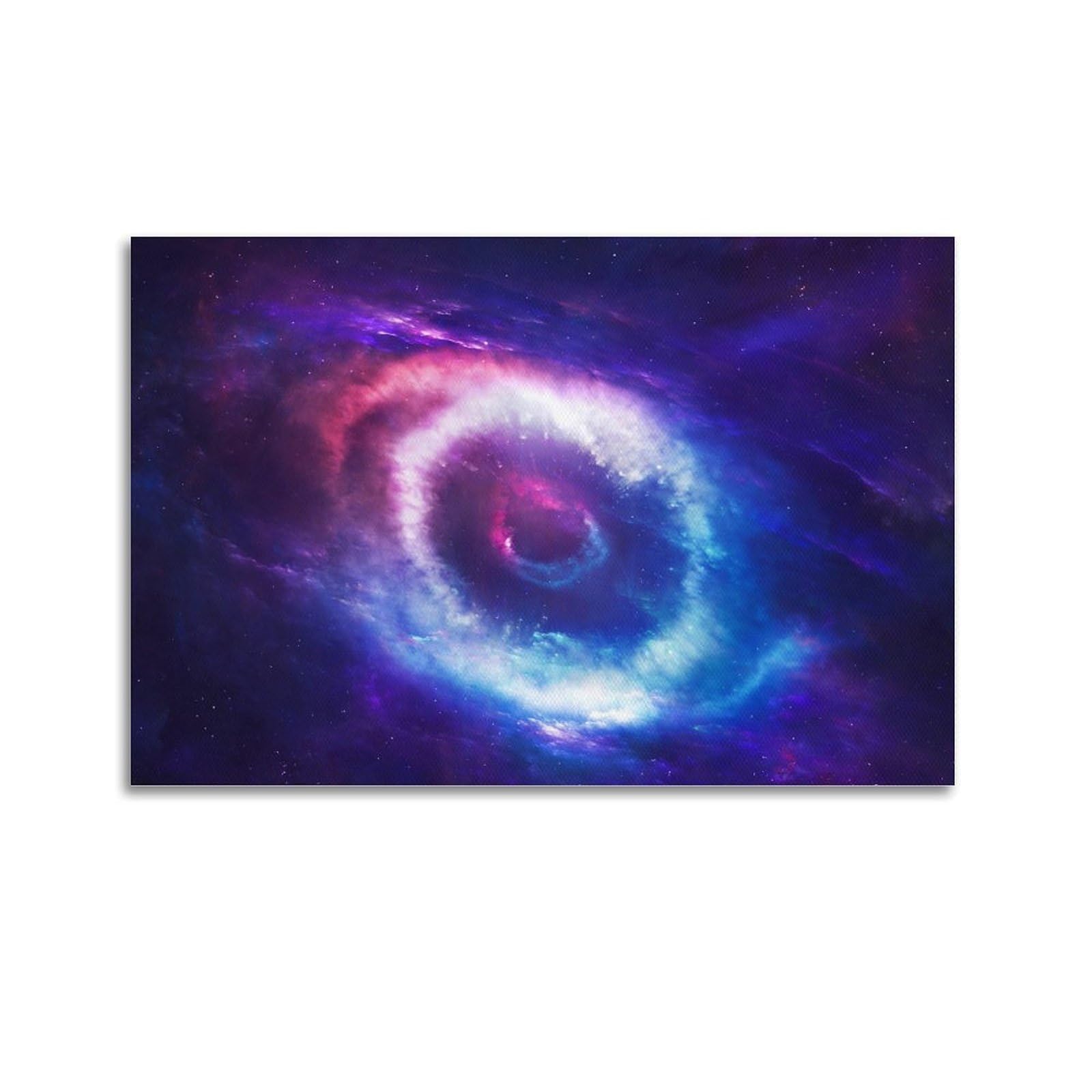 OKAHYS Galaxy Cosmic Nebula Planet Space Poster Decorative Painting Canvas Wall Artworks Picture 24x36inch(60x90cm)