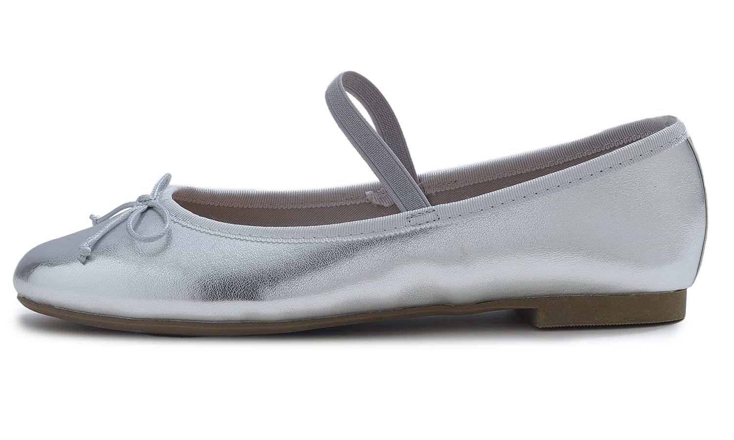 Feversole Women's Soft Elastic Round Toe Ballet Flat,Ballerina a Punta Tonda per Donna